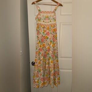 Rachel Zoe Multicolor Floral Maxi Dress
